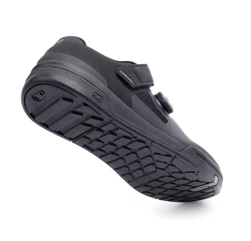 Crankbrothers Shoes Stamp Boa Black / Gold - Black outsole