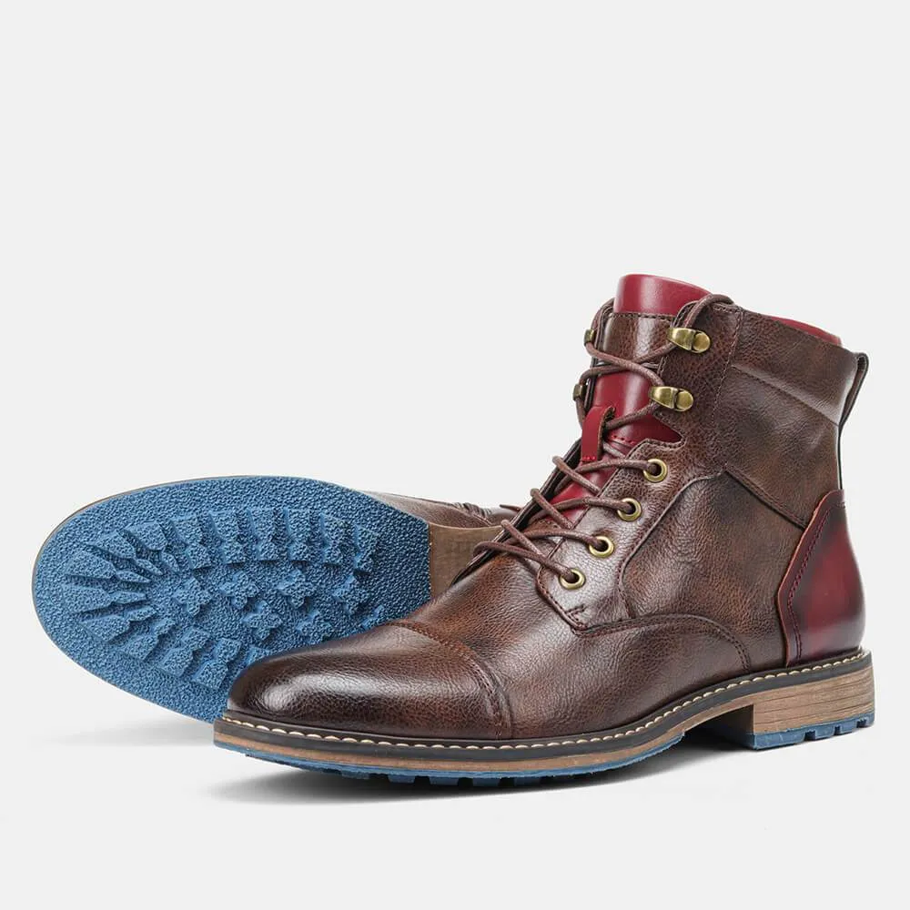 Cris | Handmade Premium Leather Oxford Boots