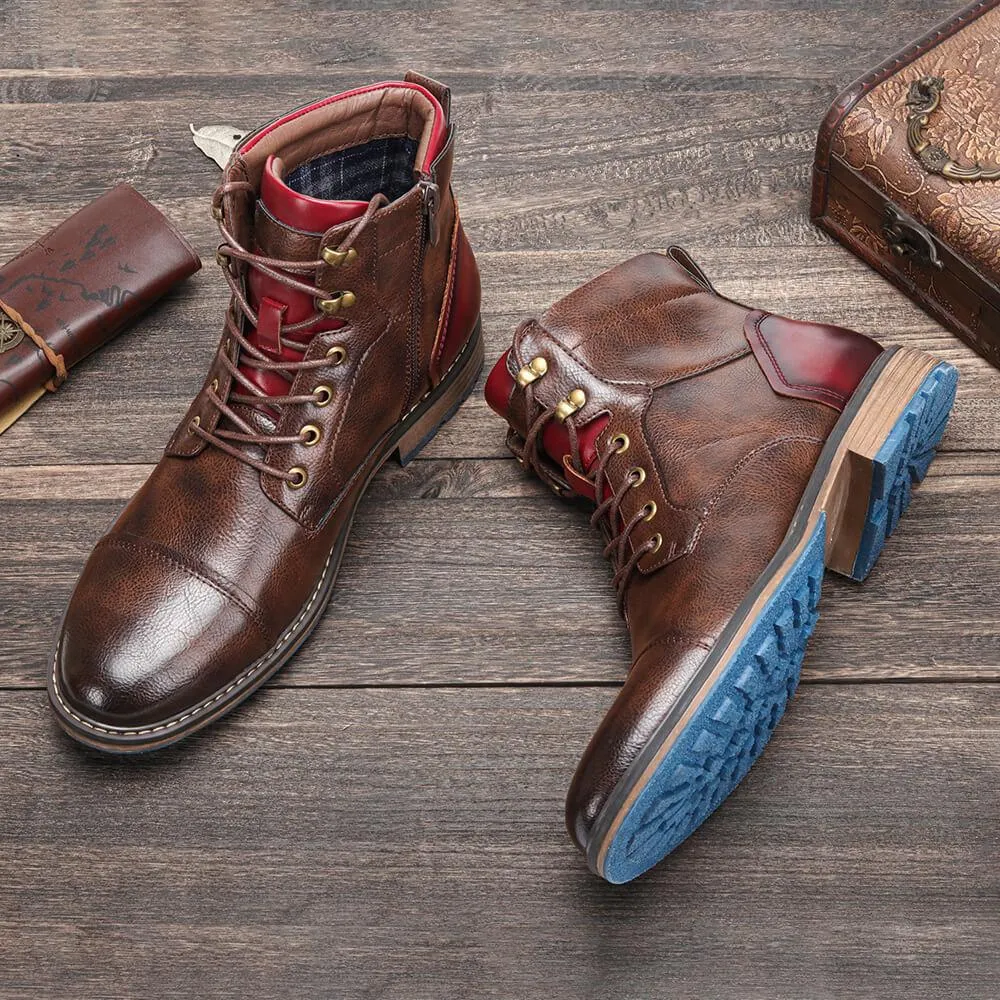Cris | Handmade Premium Leather Oxford Boots