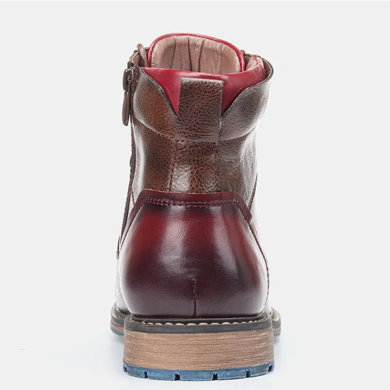 Cris | Handmade Premium Leather Oxford Boots