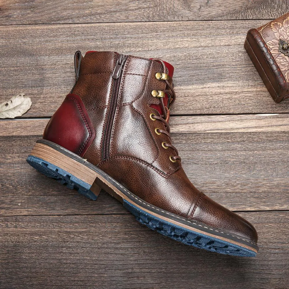 Cris | Handmade Premium Leather Oxford Boots