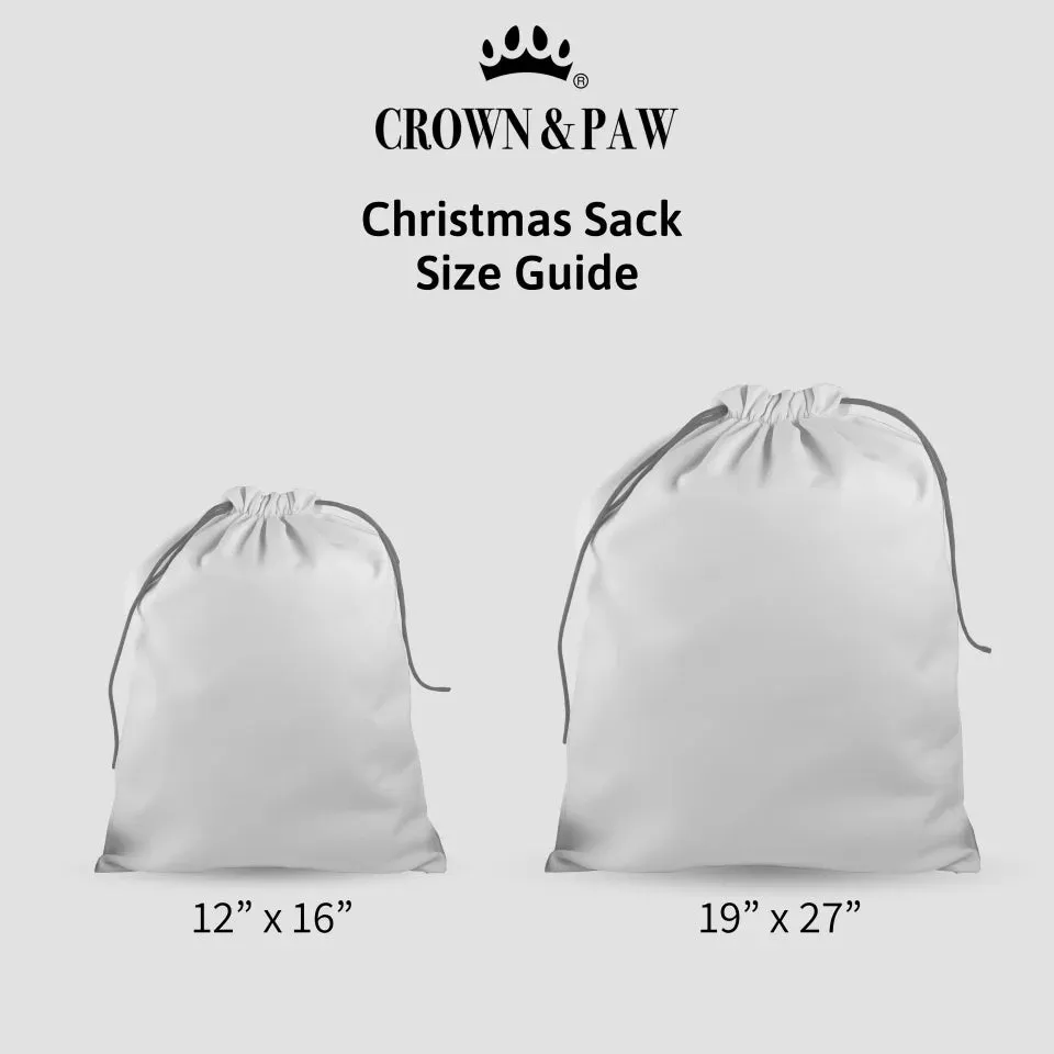 Custom Name Christmas Gift Sack