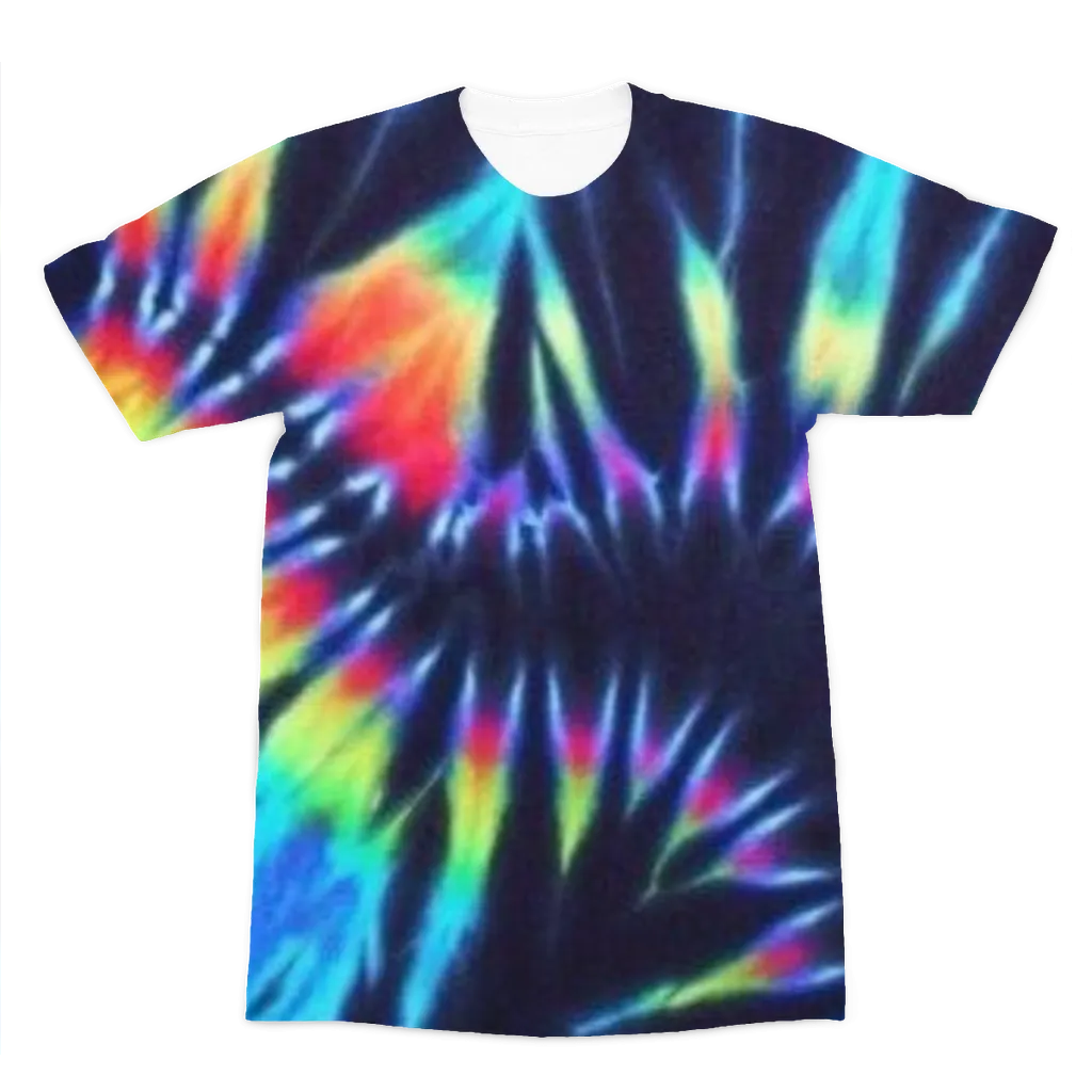 Dark Tie Dye Premium Adult T-Shirt