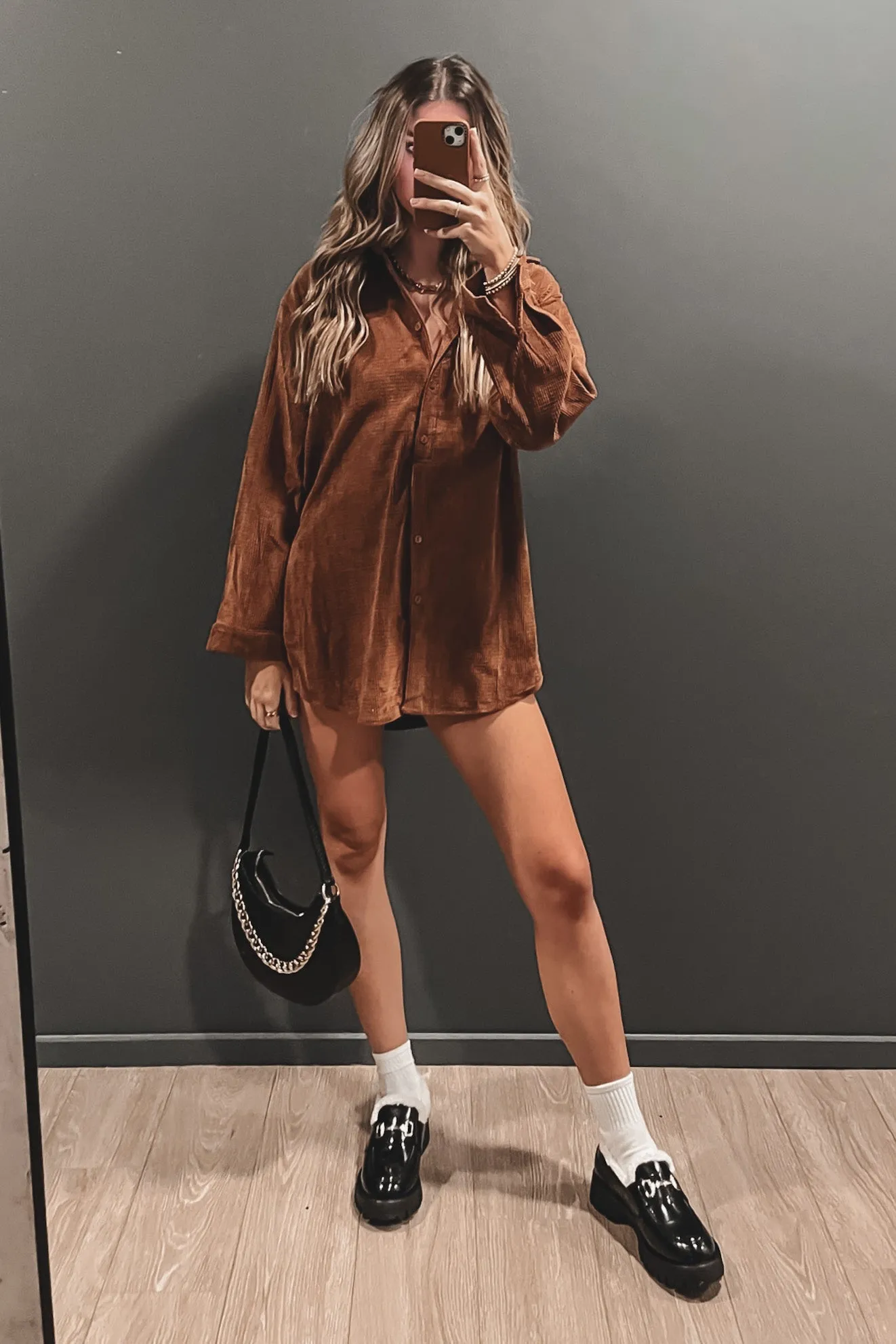 DEAL My Girl's So Cute Corduroy Oversized Romper