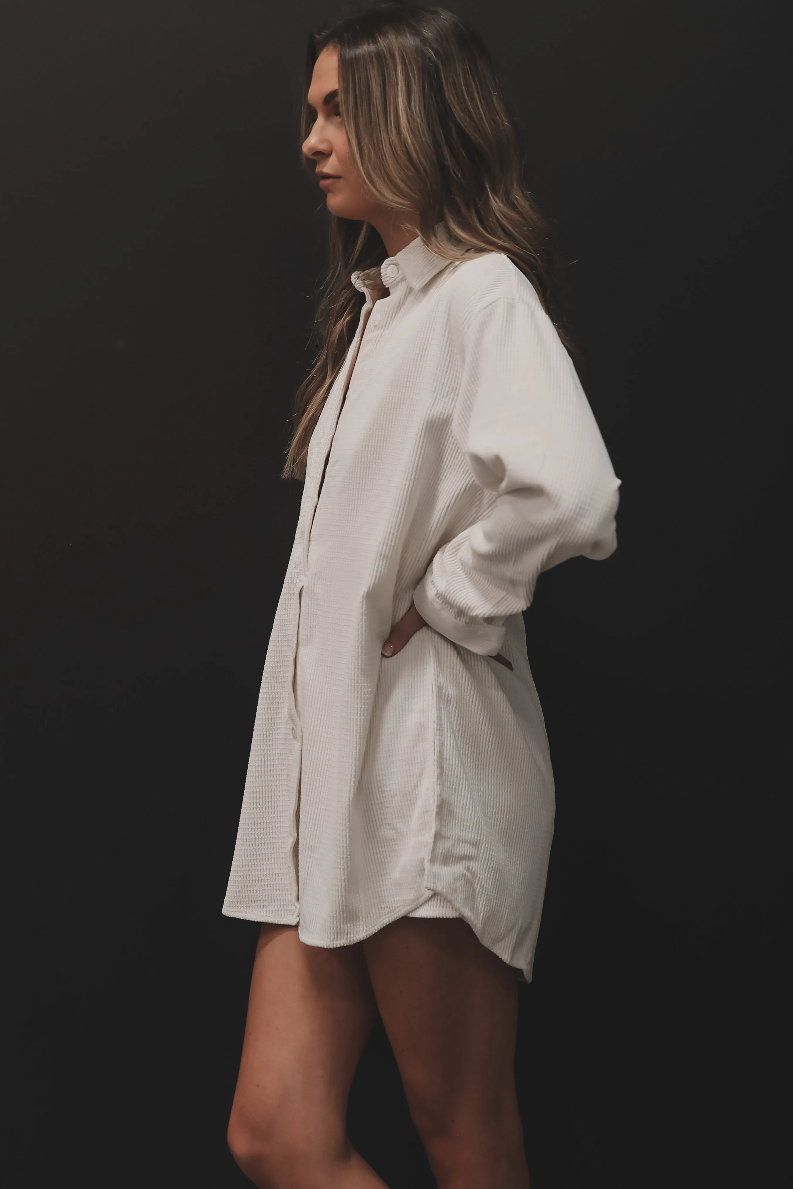 DEAL My Girl's So Cute Corduroy Oversized Romper