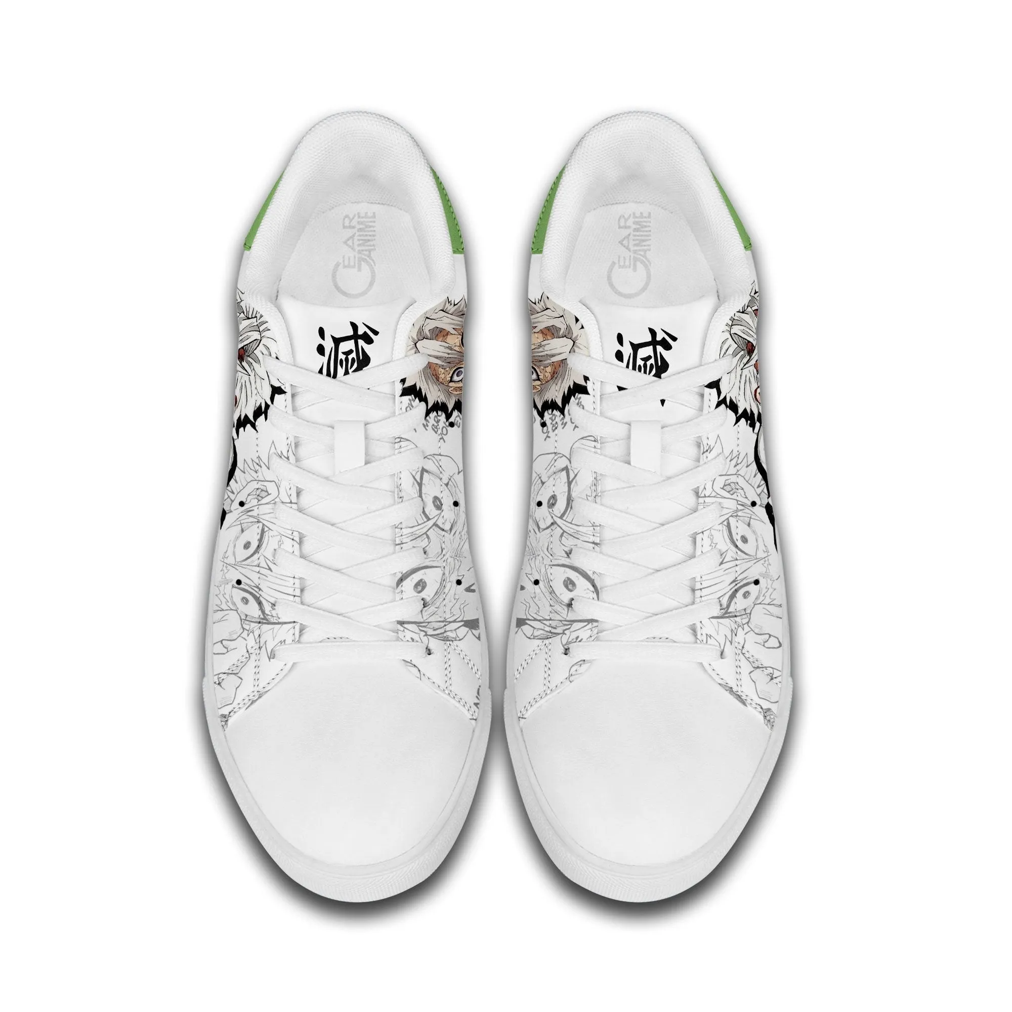 Demon Slayer Shoes Kamado Tanjro and Kanao Slip-On Shoes PT0405
