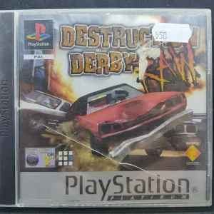 Destruction Derby (Platinum) (kosmetiske fejl)