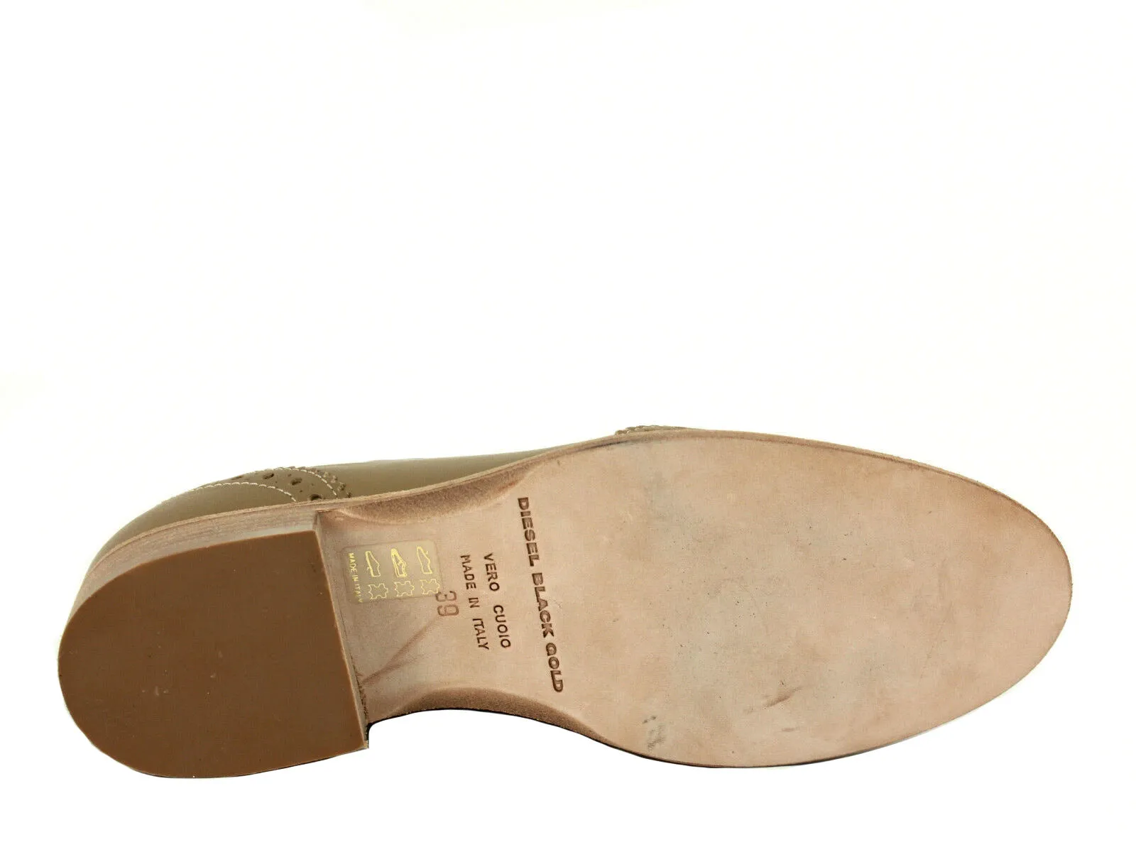 Diesel Women's Black Gold Label CLEO-LU Oxford Shoes