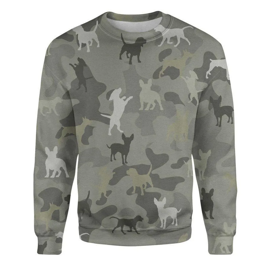 Dog - Camo - Premium Sweatshirt