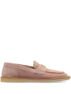 Dolce & Gabbana logo-lettering loafers