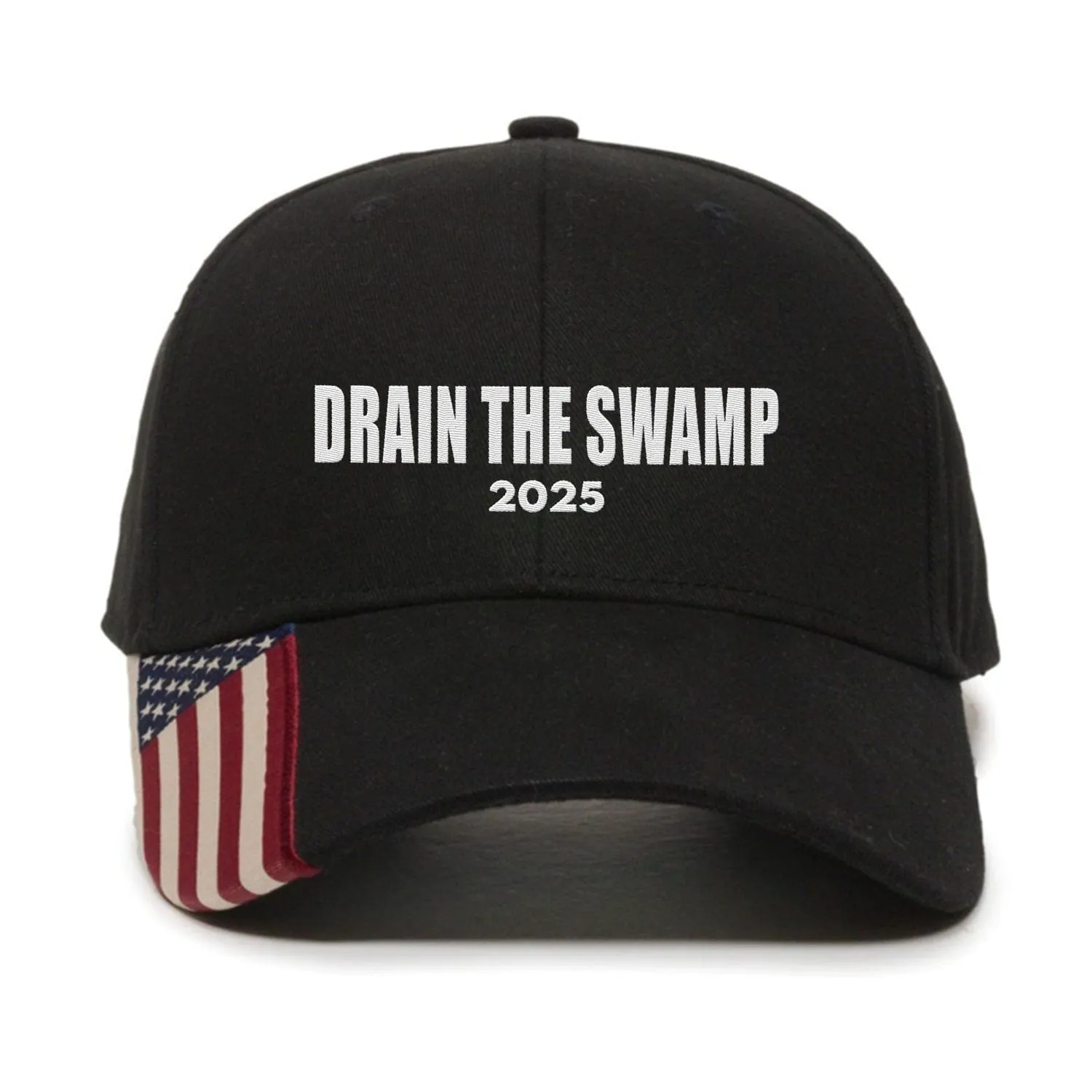 Drain The Swamp 2025 Premium Embroidered Hat
