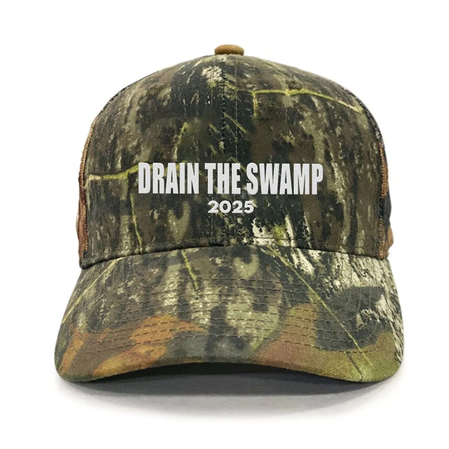 Drain The Swamp 2025 Premium Embroidered Hat