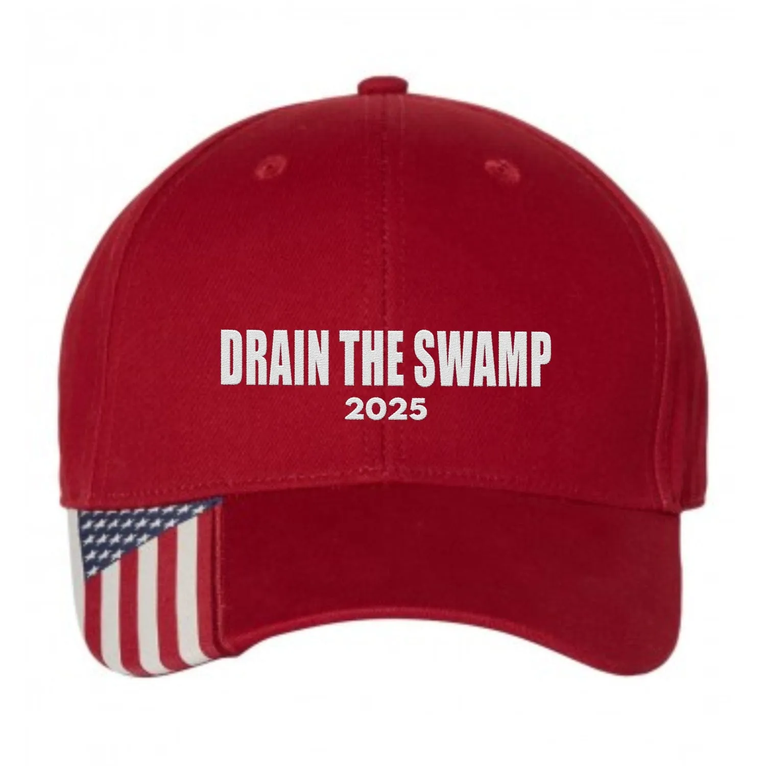 Drain The Swamp 2025 Premium Embroidered Hat