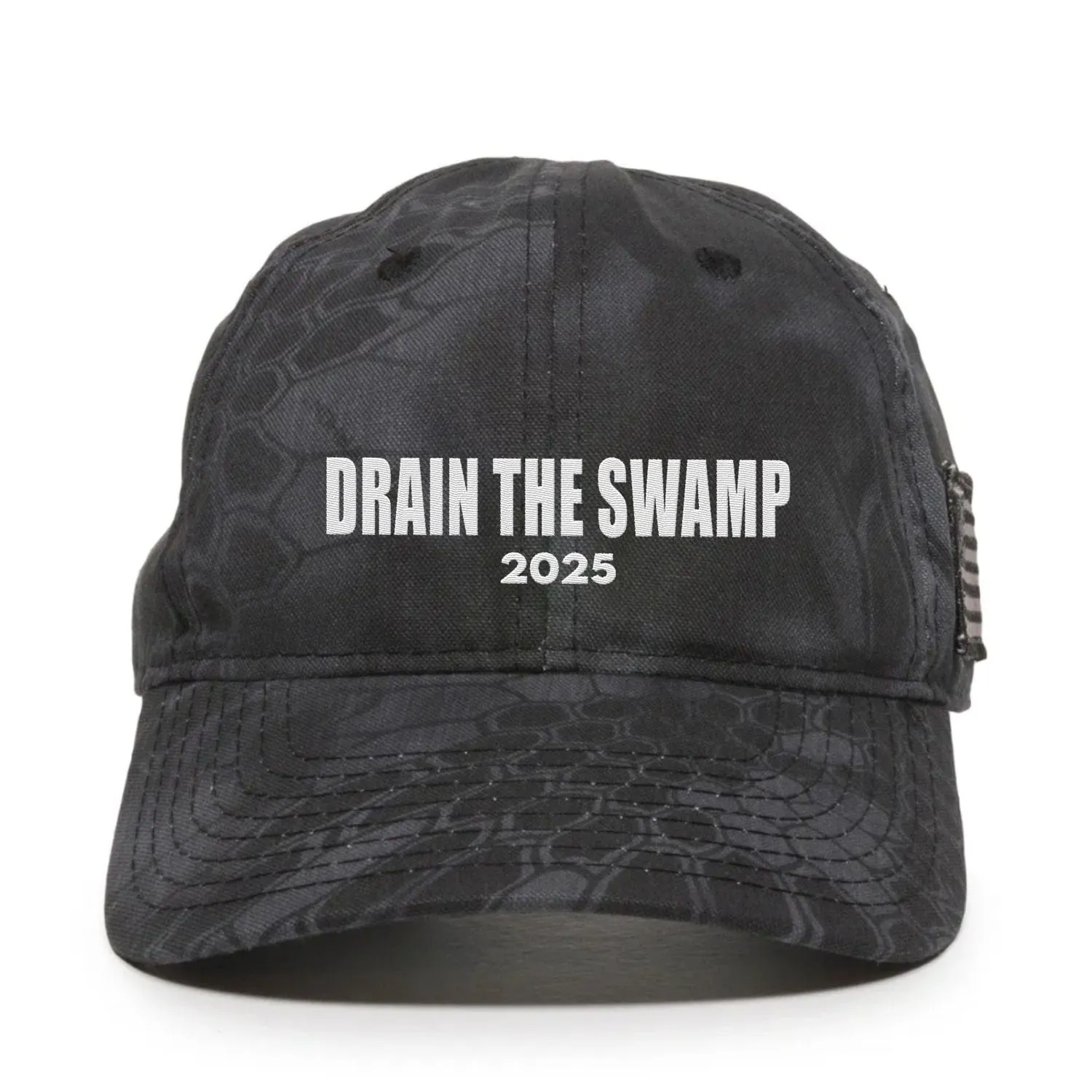 Drain The Swamp 2025 Premium Embroidered Hat