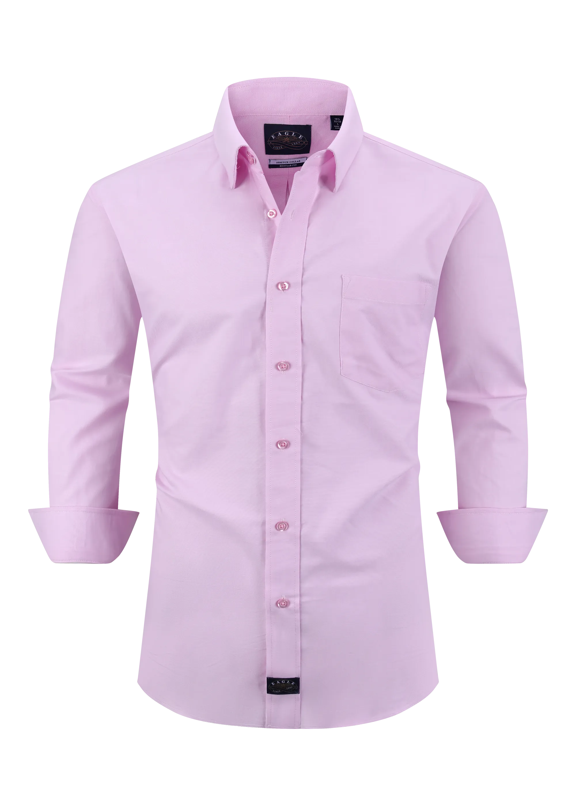 Eagle Stretch Neck Pinpoint Oxford Shirt
