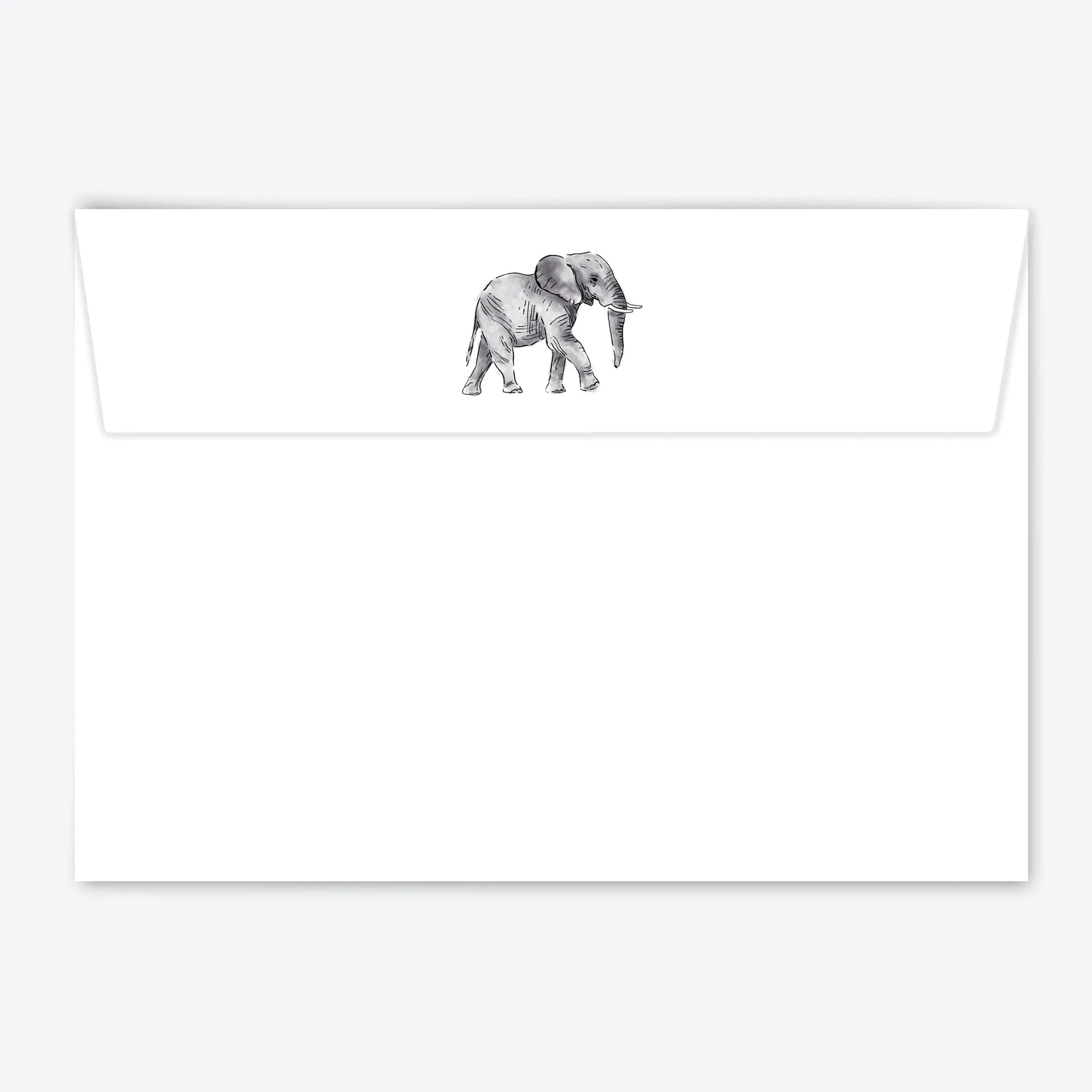 Elephant Flat Notecard Set