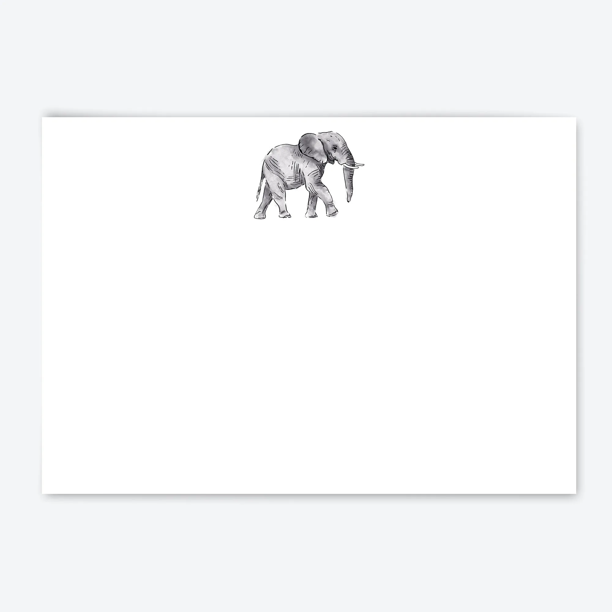 Elephant Flat Notecard Set