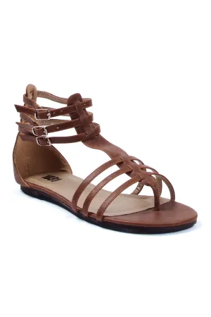 Ellie 015-ROME Gladiator Flat Sandal