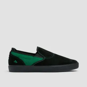 Emerica Wino G6 Cup Slip On Shoes Black/Green