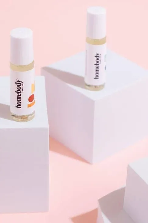 Essential Oil Perfume Roller: Moonlit Bonfire