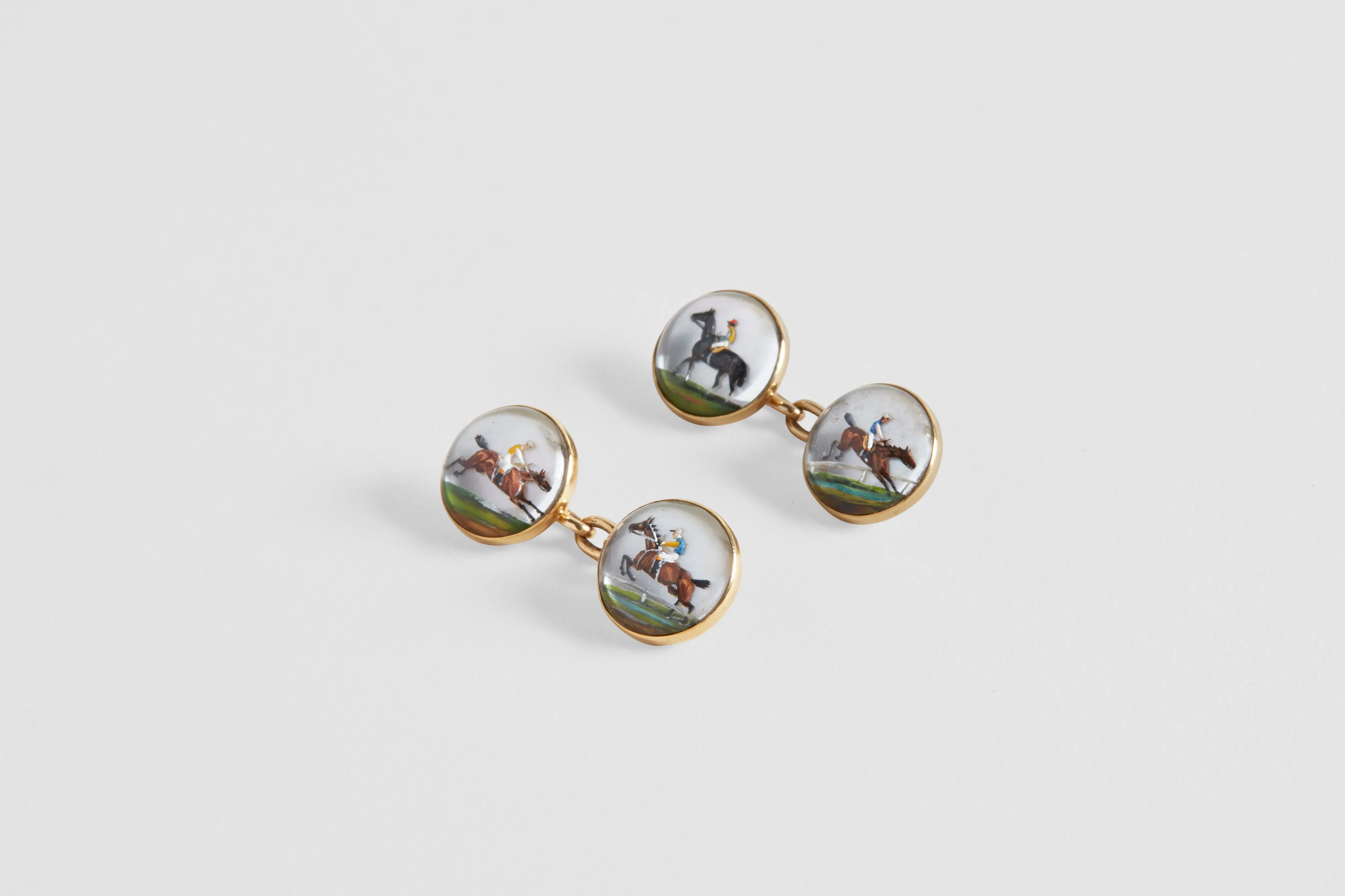 Essex Crystal Jockey Cufflinks