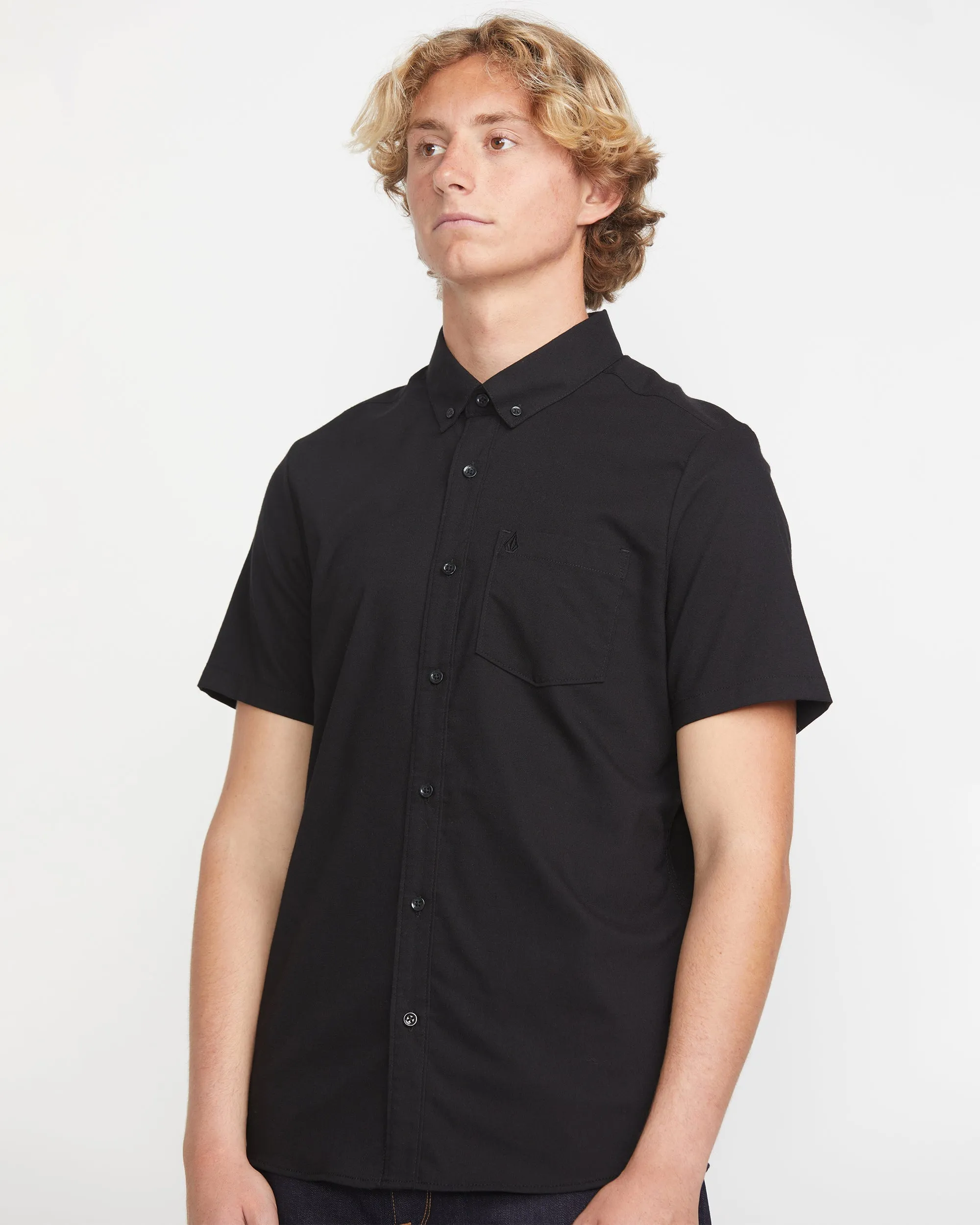 Everett Oxford Shirt - NEW BLACK