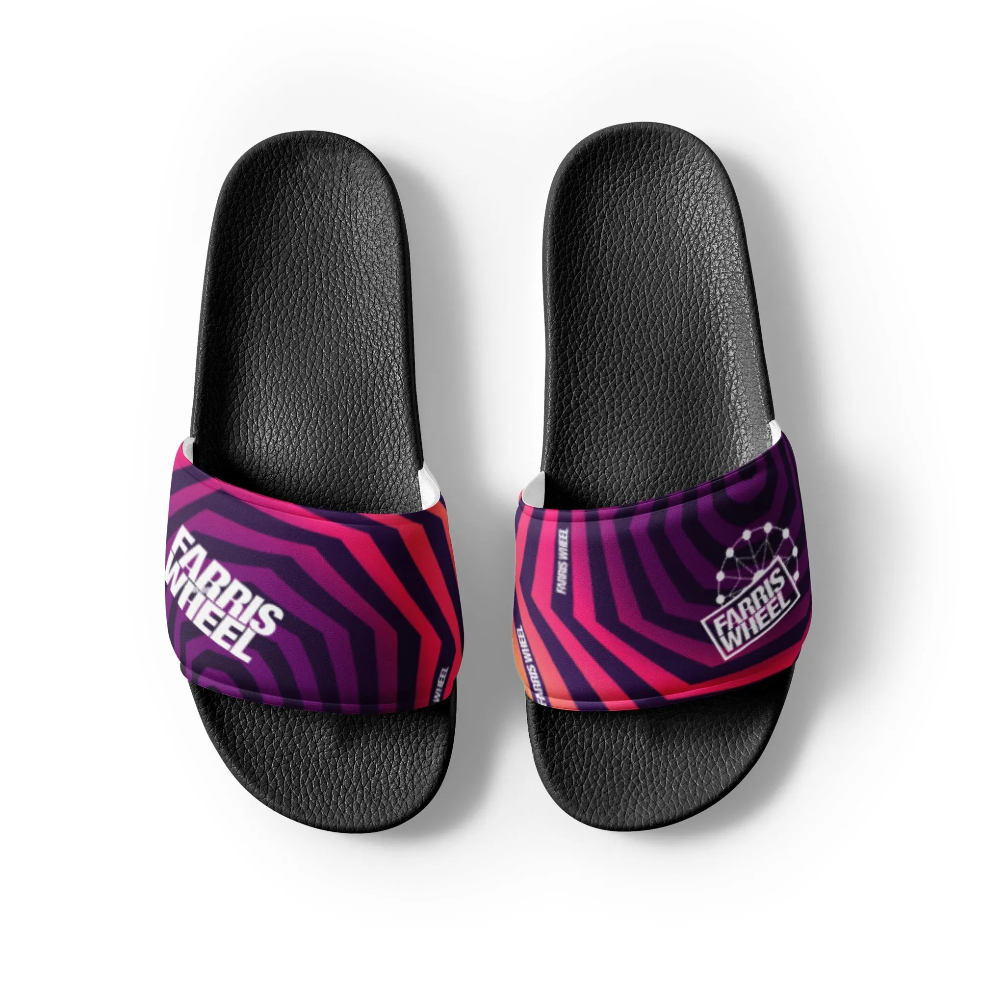 Farris Wheel Swirl Men’s Slides