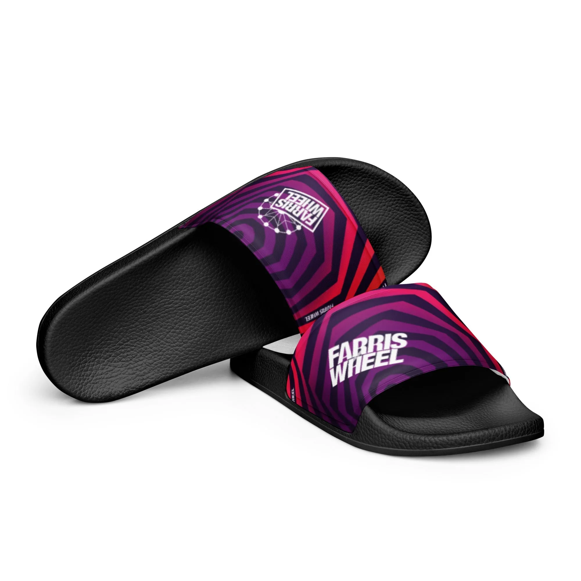 Farris Wheel Swirl Men’s Slides