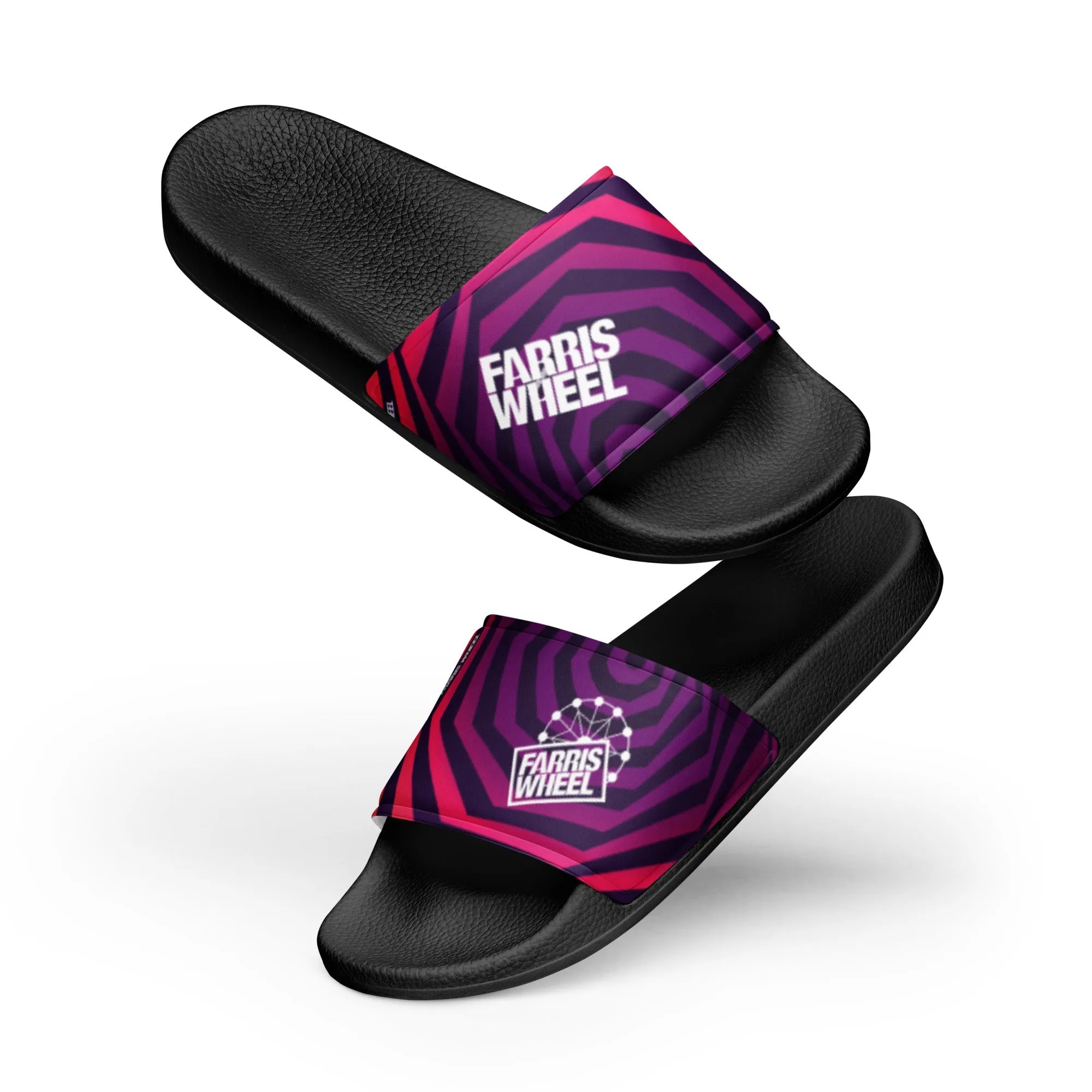 Farris Wheel Swirl Men’s Slides