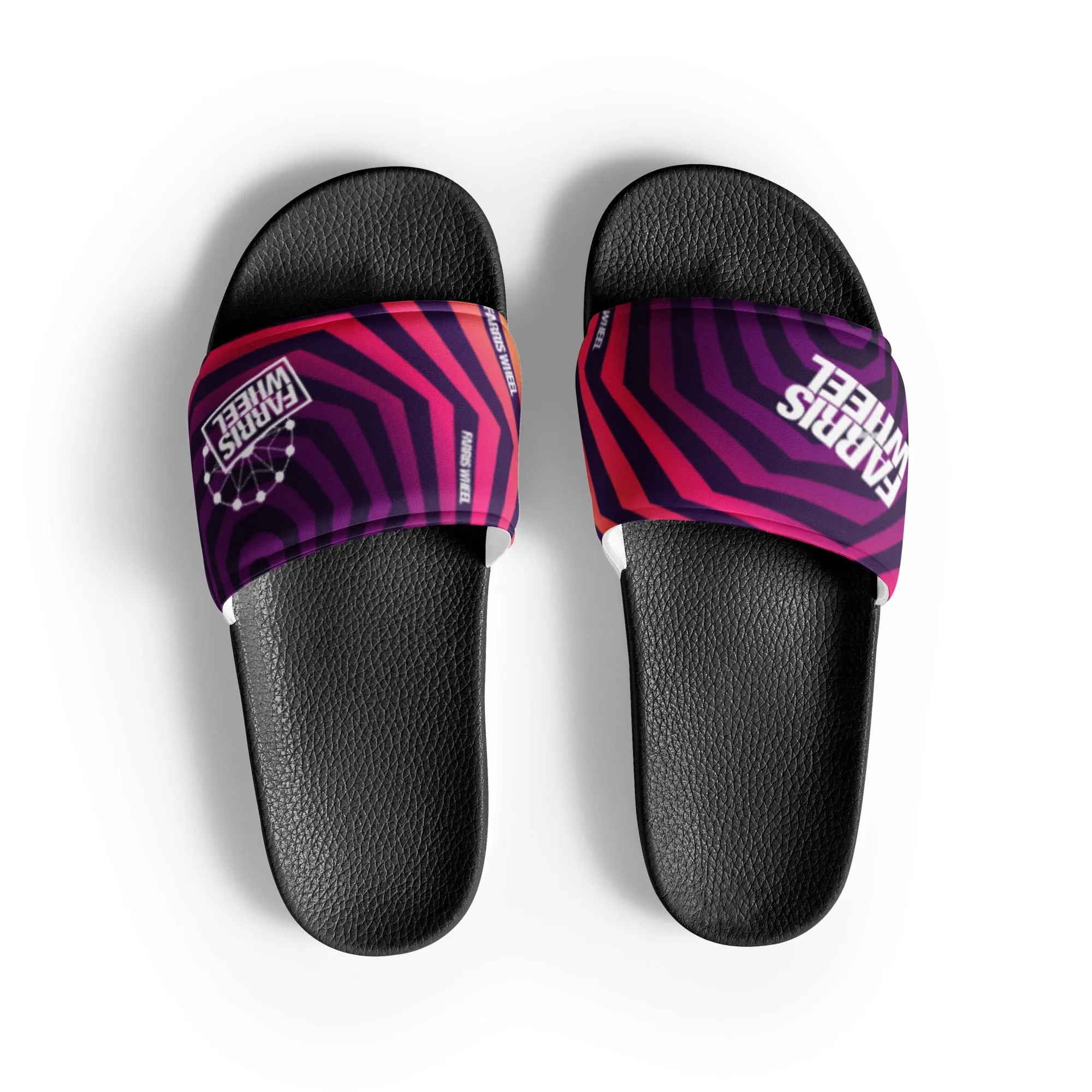 Farris Wheel Swirl Men’s Slides