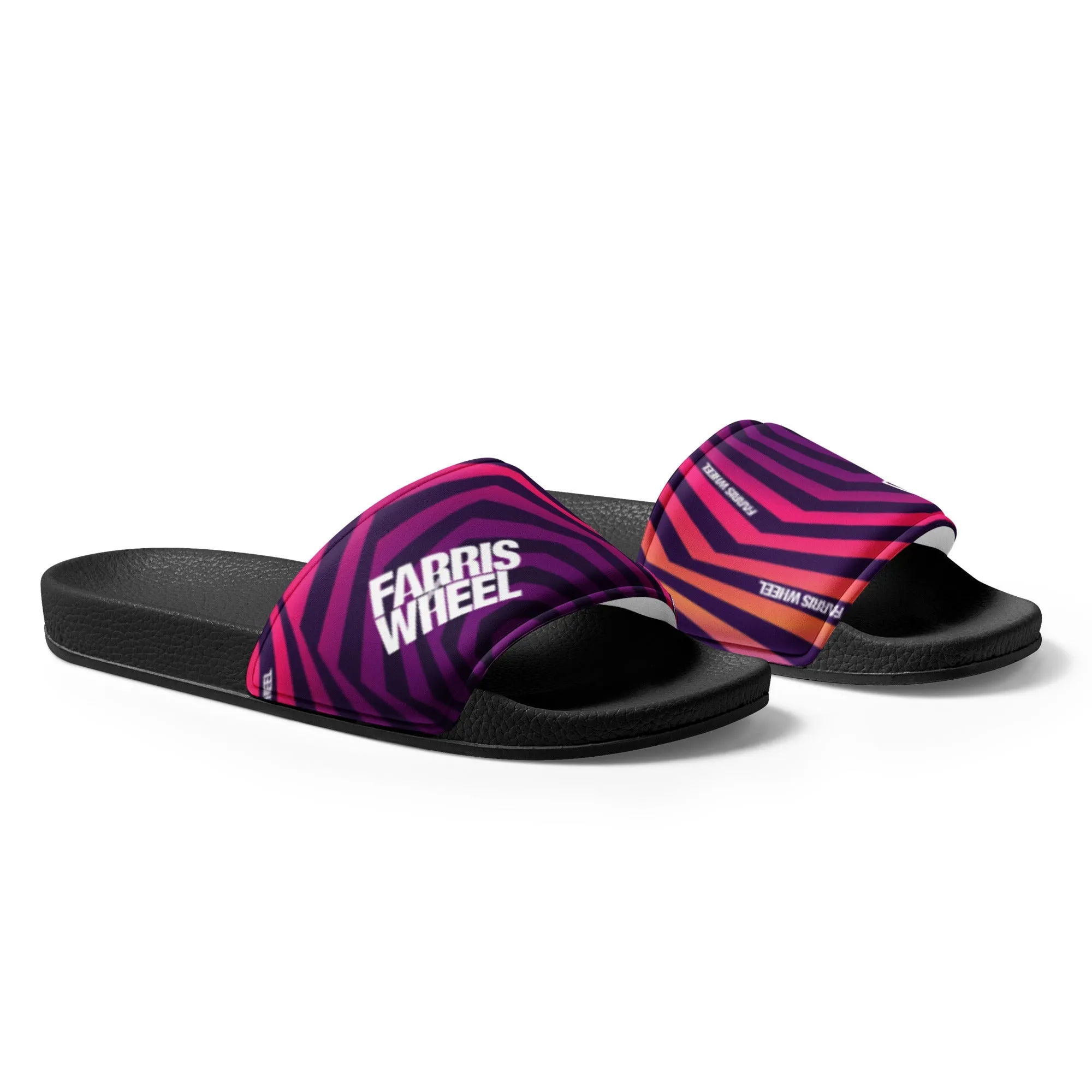 Farris Wheel Swirl Men’s Slides