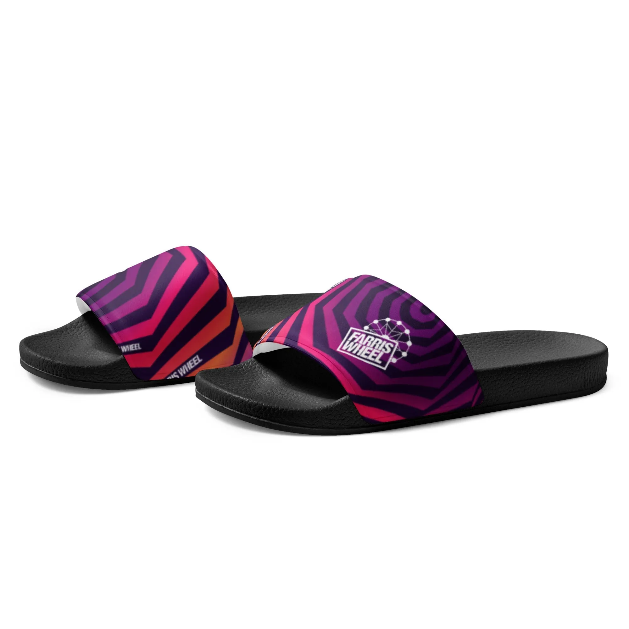Farris Wheel Swirl Men’s Slides