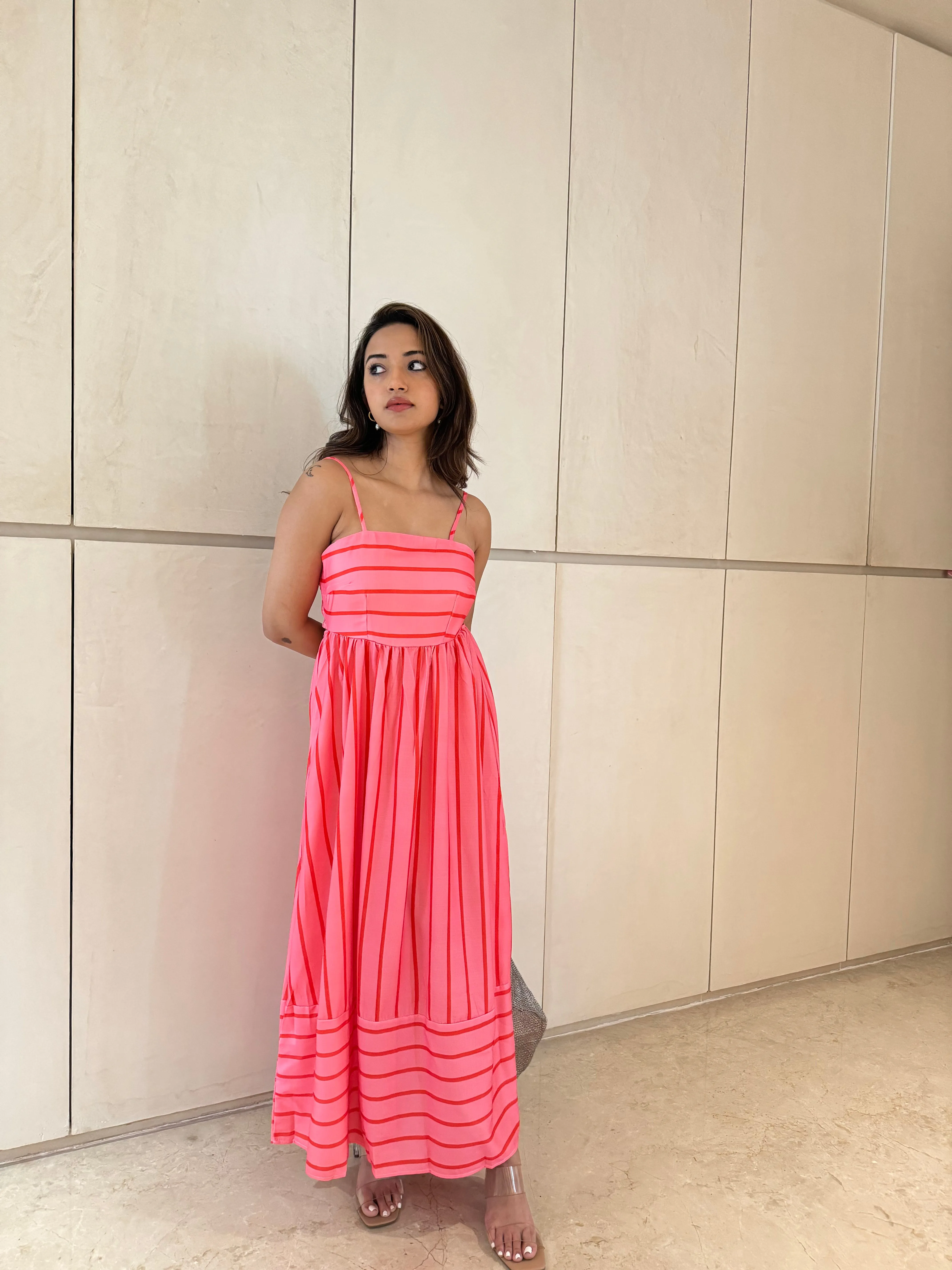 Feray stripe dress
