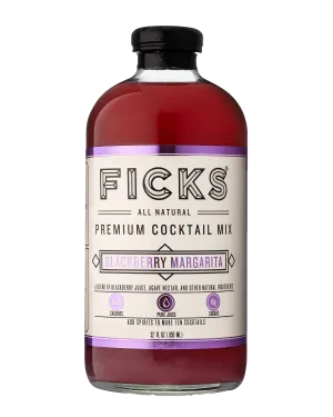 FICKS - FICKS Premium Blackberry Margarita Cocktail Mix/Syrup