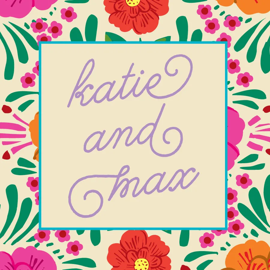 Fiesta Border Calling Card