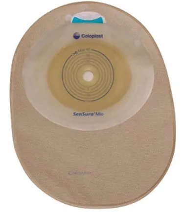Filtered Ostomy Pouch Flat, Trim to Fit, 7 Inch Length, Midi