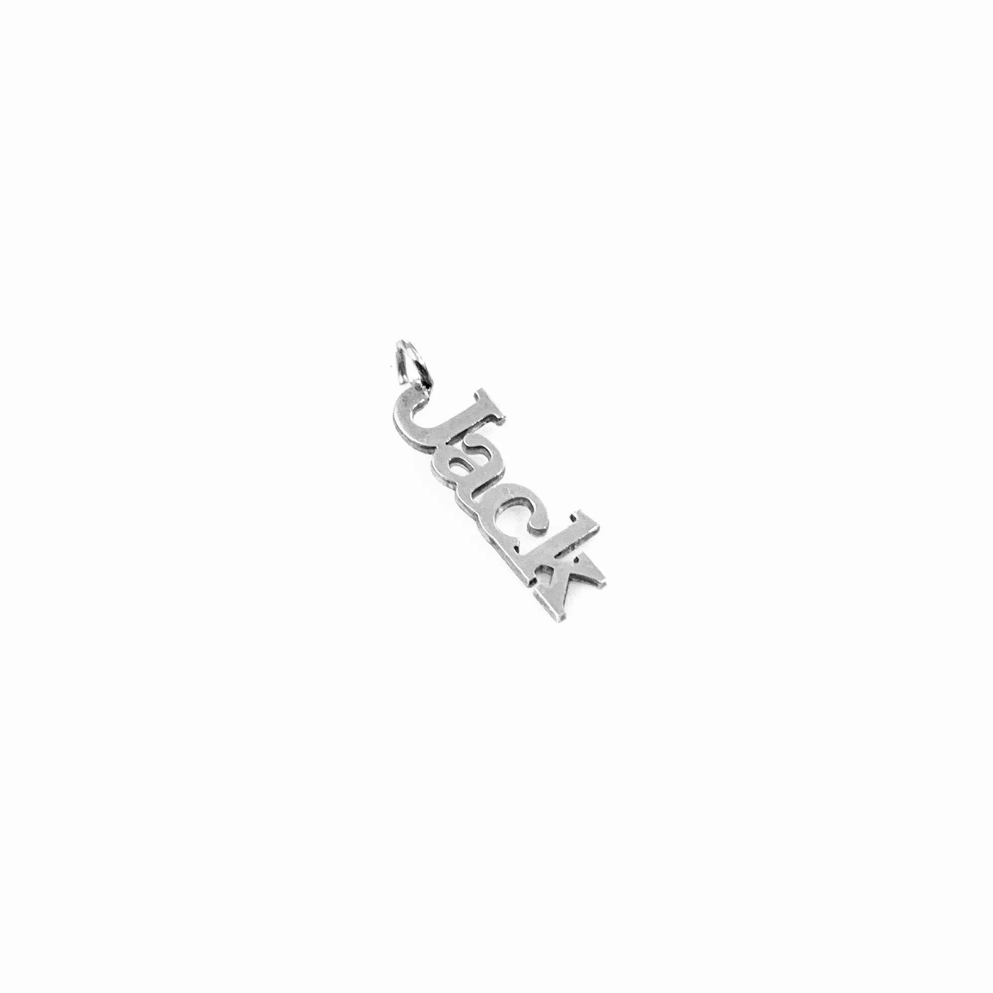 Flat Name Pendant
