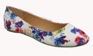 Floral Flat Shoes