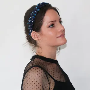 Frayed Tweed Headband/ Multiple Colors