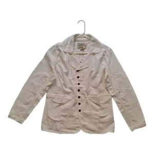 Free People x Sandrine Rose Colab Empire Denim Shirt Jacket Dust Size S