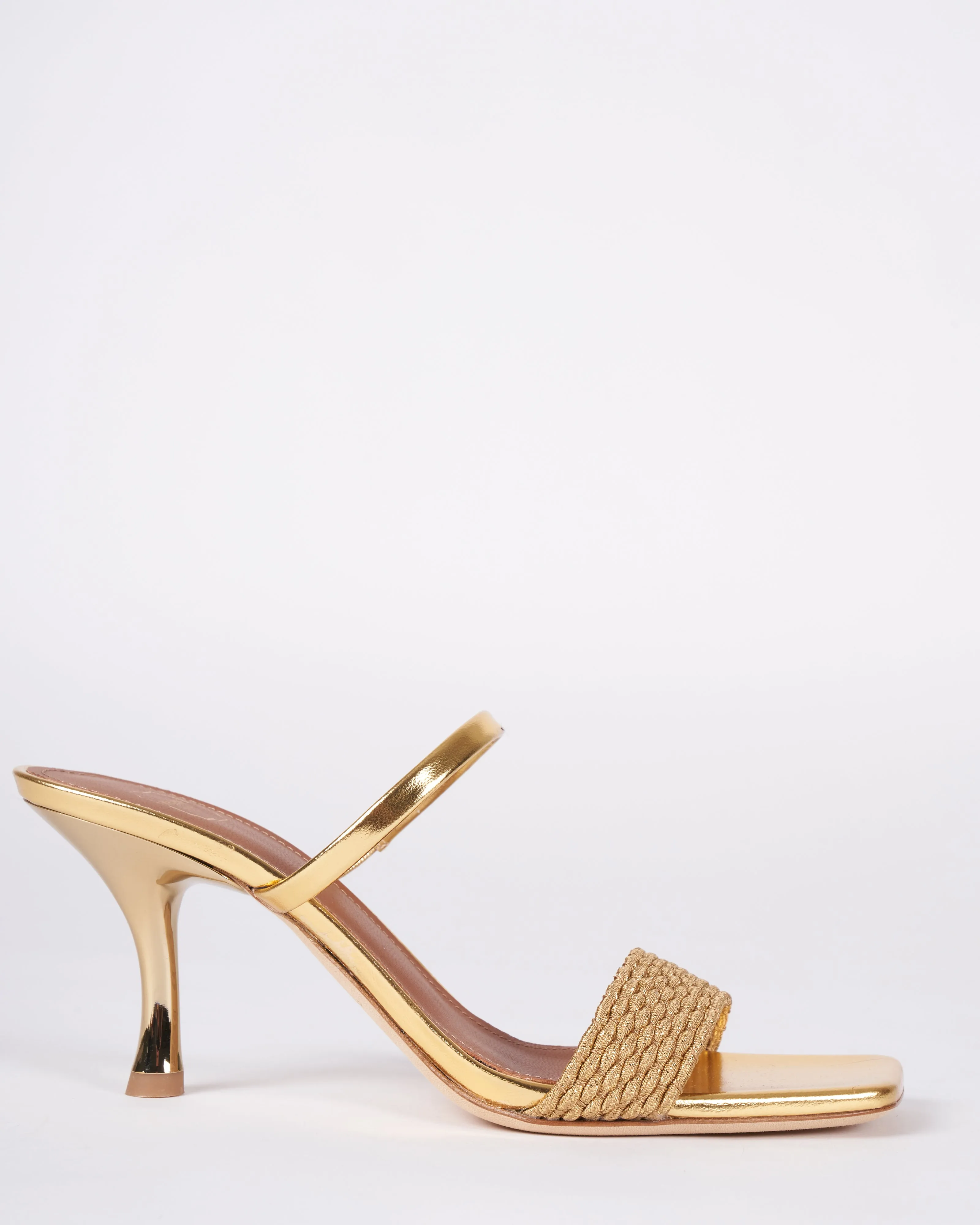 frida heel - gold/gold
