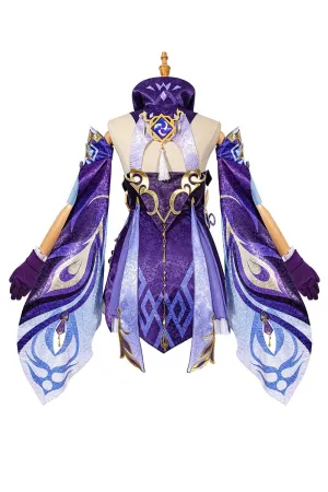 Genshin Impact Keqing Cosplay Costume New Edition