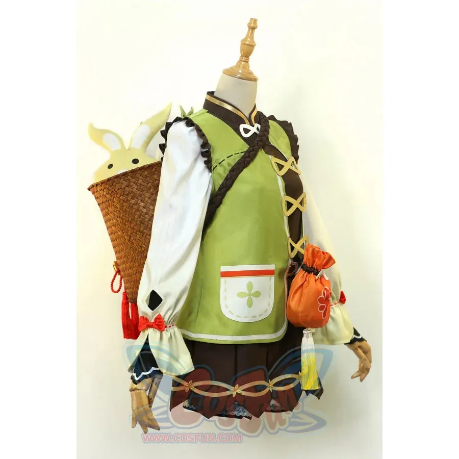 Genshin Impact YaoYao Cosplay Costume C00523  AA