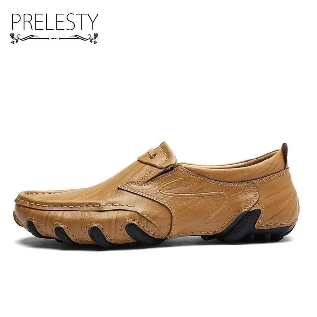 Genuine Handmade Leather Slip on Loafers
