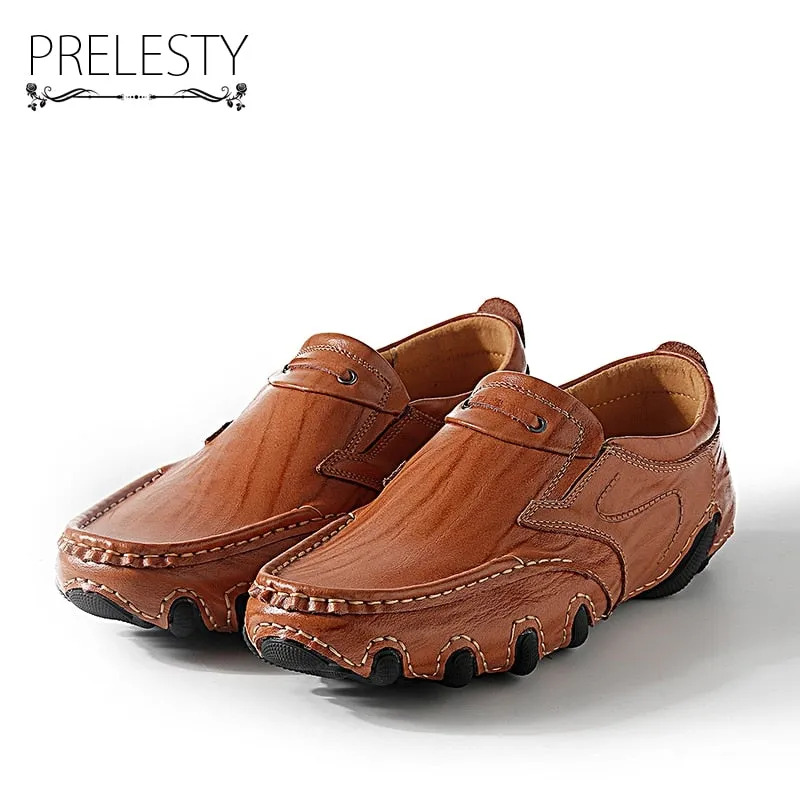 Genuine Handmade Leather Slip on Loafers