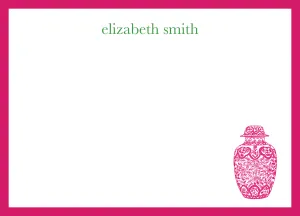 Ginger Jar Flat Note (without envelope liner)