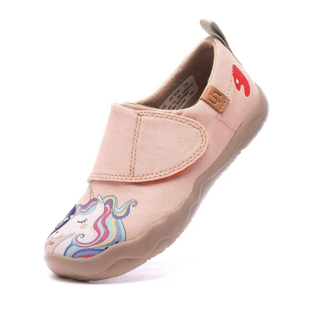 GIRL AND UNICORN Microfiber Leather Kids Shoes