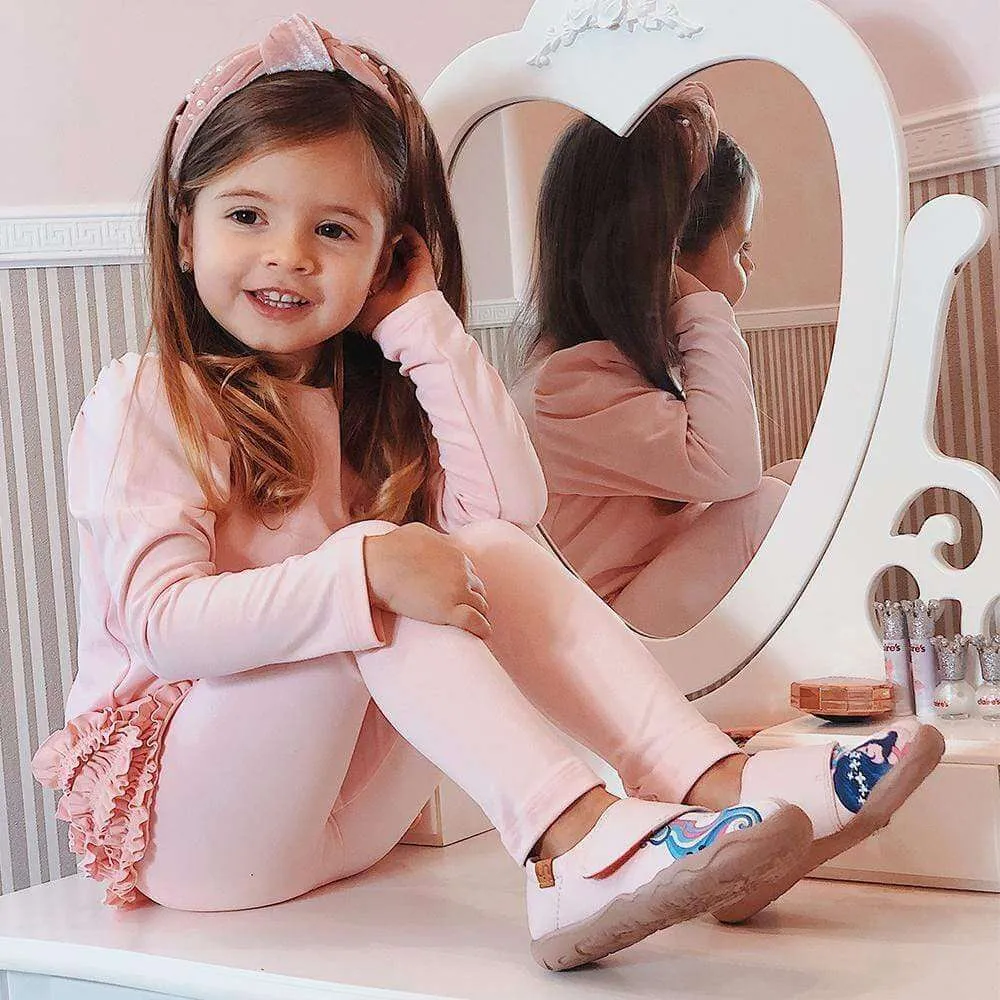 GIRL AND UNICORN Microfiber Leather Kids Shoes