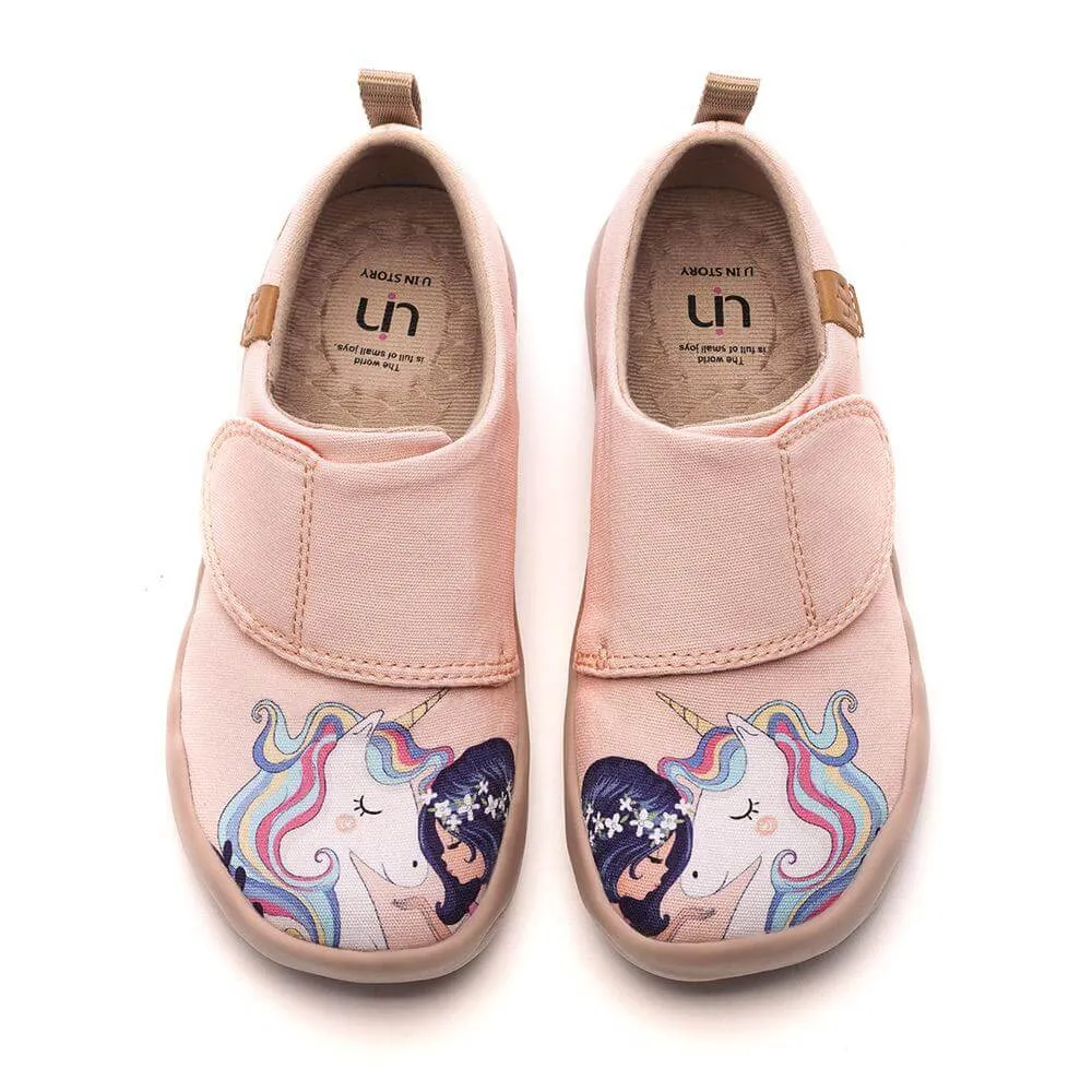 GIRL AND UNICORN Microfiber Leather Kids Shoes
