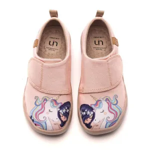 GIRL AND UNICORN Microfiber Leather Kids Shoes